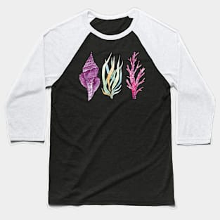 Sea Flora Arts Baseball T-Shirt